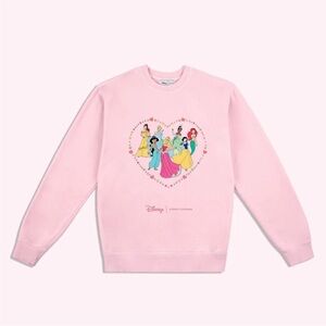 Stoney Clover Lane Disney Princess Crew Neck Sweater
